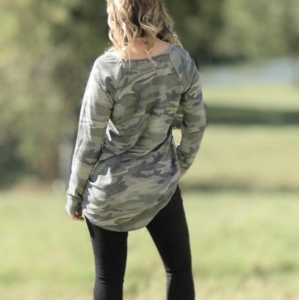 In Plain Sight Tee- Camo * NEW